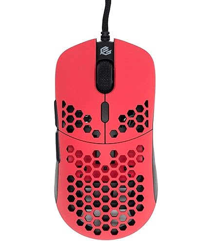 美品！ Finalmouse x Ninja Air58 - Red Finalmouse Air58 Ninja Gaming Mouse - Cherry Blossom Red